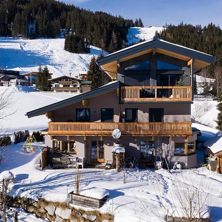 Ski In - Ski Out Panoramaferienhaus Breitmoos Neben Mittelstation Mittersill Exteriör bild