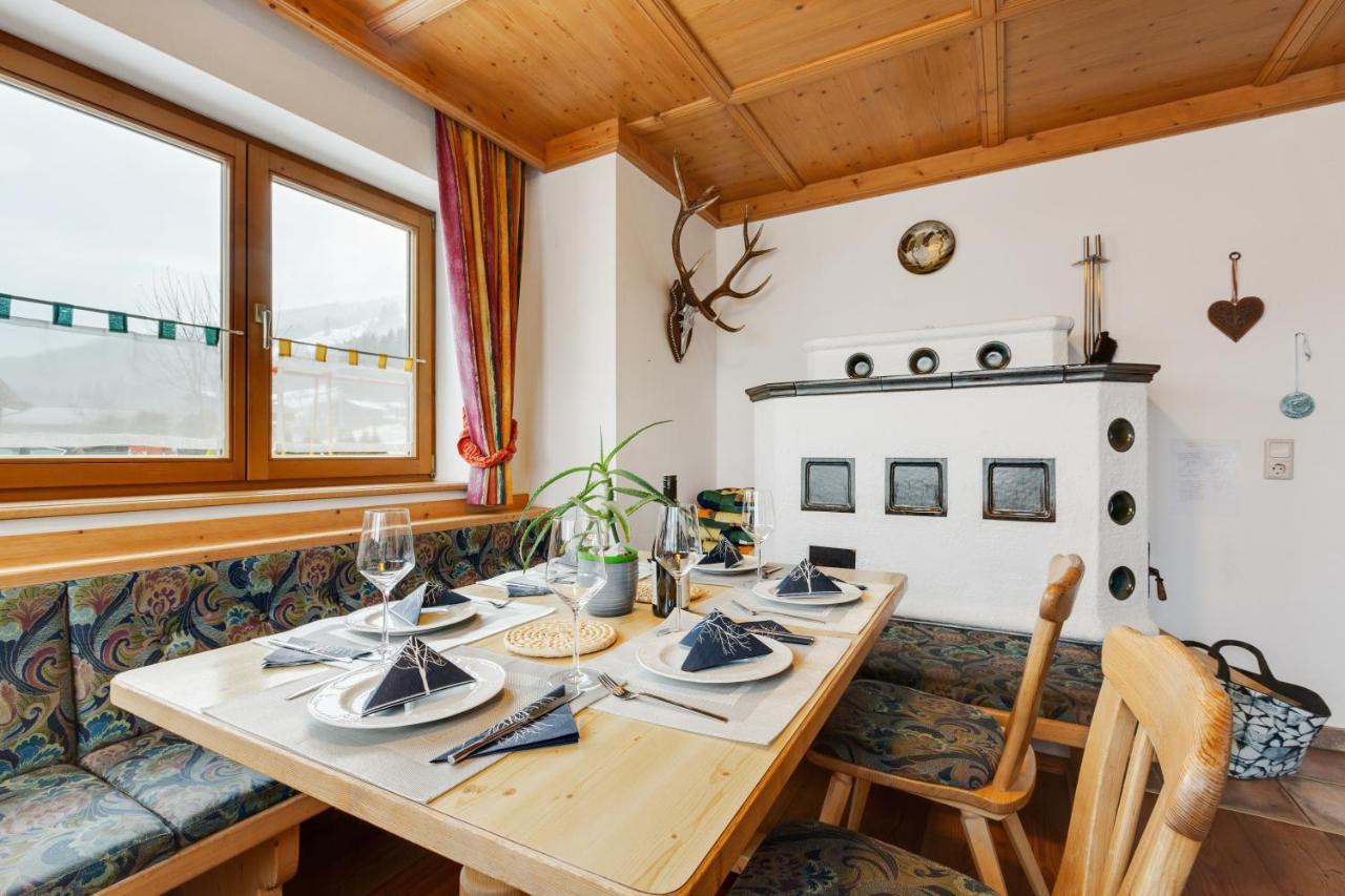 Ski In - Ski Out Panoramaferienhaus Breitmoos Neben Mittelstation Mittersill Exteriör bild