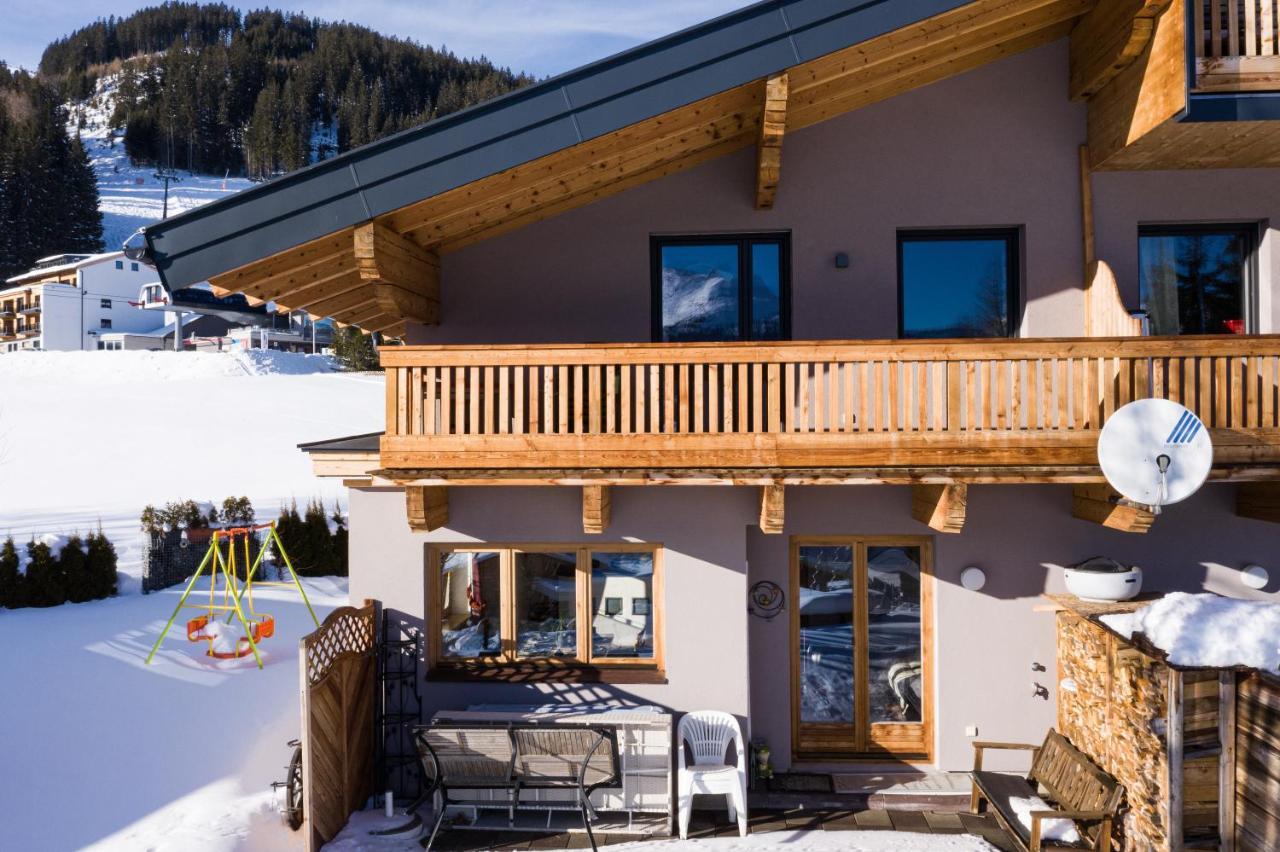 Ski In - Ski Out Panoramaferienhaus Breitmoos Neben Mittelstation Mittersill Exteriör bild
